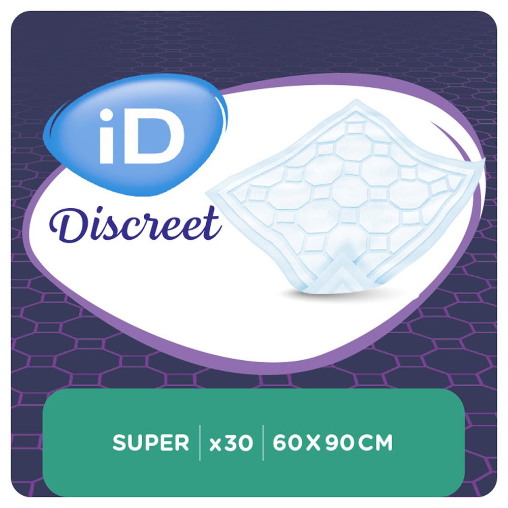 iD Discreet Super 60 x 90cm (1500ml) 30 Pack - Discount Medical
