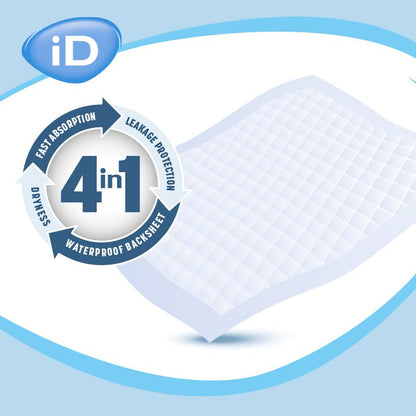 iD Essential Super with Wings 90 x 180cm (1630ml) 20 Pack - Discount Medical