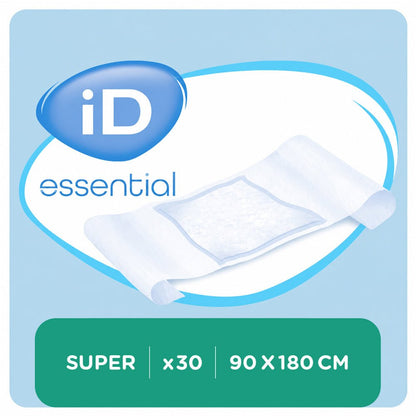 iD Essential Super with Wings 90 x 180cm (1630ml) 20 Pack - Discount Medical