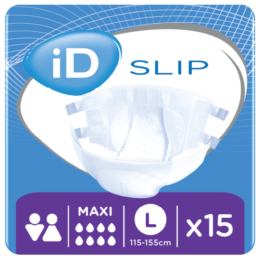 iD Expert Slip Maxi Large - 15 Pack - Discount Medical