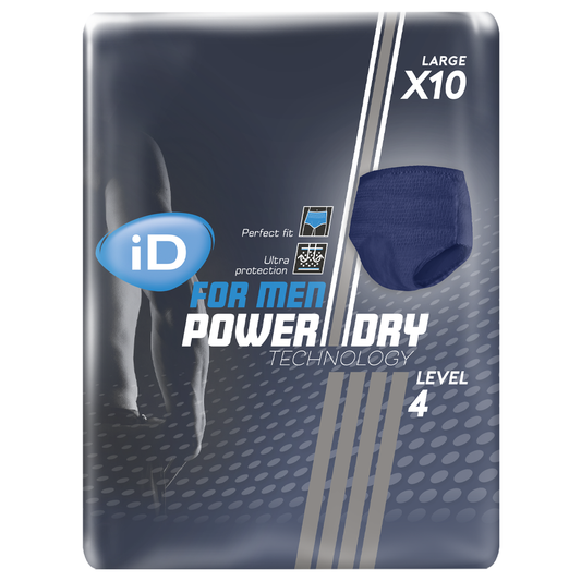 iD For Men Pants Level 4 Large - 10 Pack