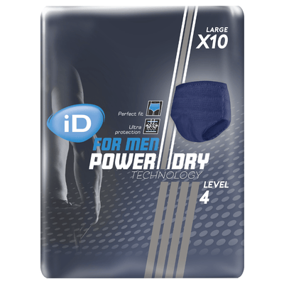 iD For Men Pants Level 4 Large - 10 Pack