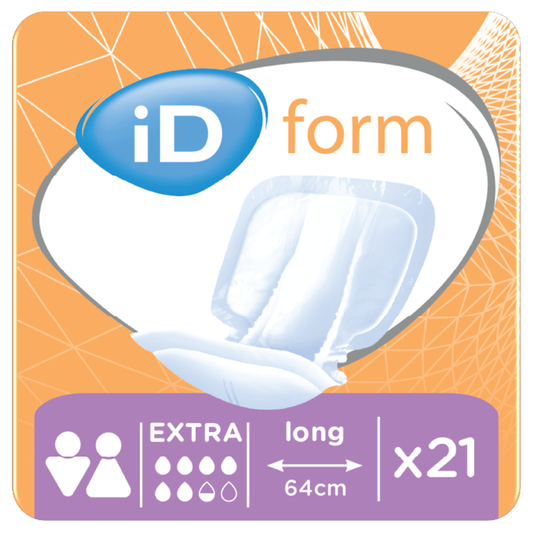 iD Form Extra - Size 2 Long (1900ml) 21 Pack