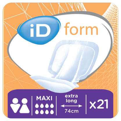 iD Form Maxi - Size 3 Extra Long (3500ml) 21 Pack