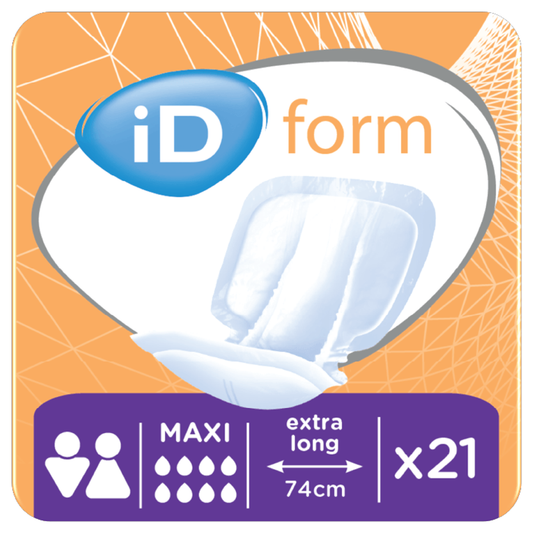 iD Form Maxi - Size 3 Extra Long (3500ml) 21 Pack