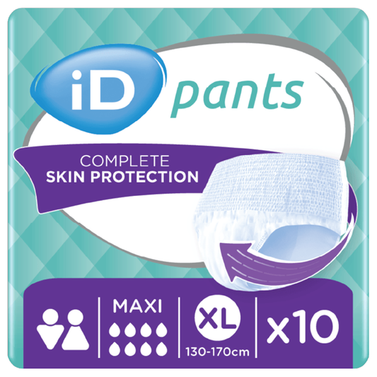iD Pants Maxi Extra Large (XL) 10 Pack