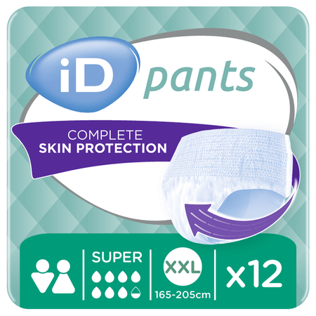 iD Pants Super Bariatric XXL - 12 Pack - Discount Medical
