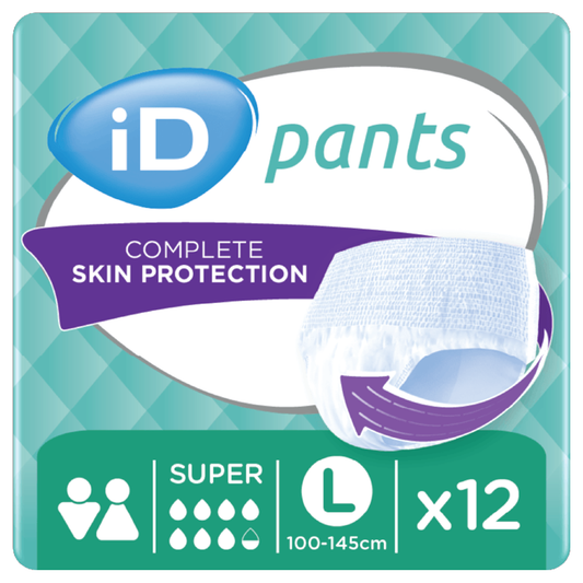 iD Pants Super Large - 12 Pack