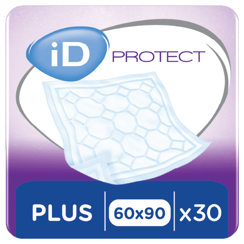 iD Protect Plus 60 x 90 cm (950ml) Disposable Bed Pads - 30 Pack - Discount Medical