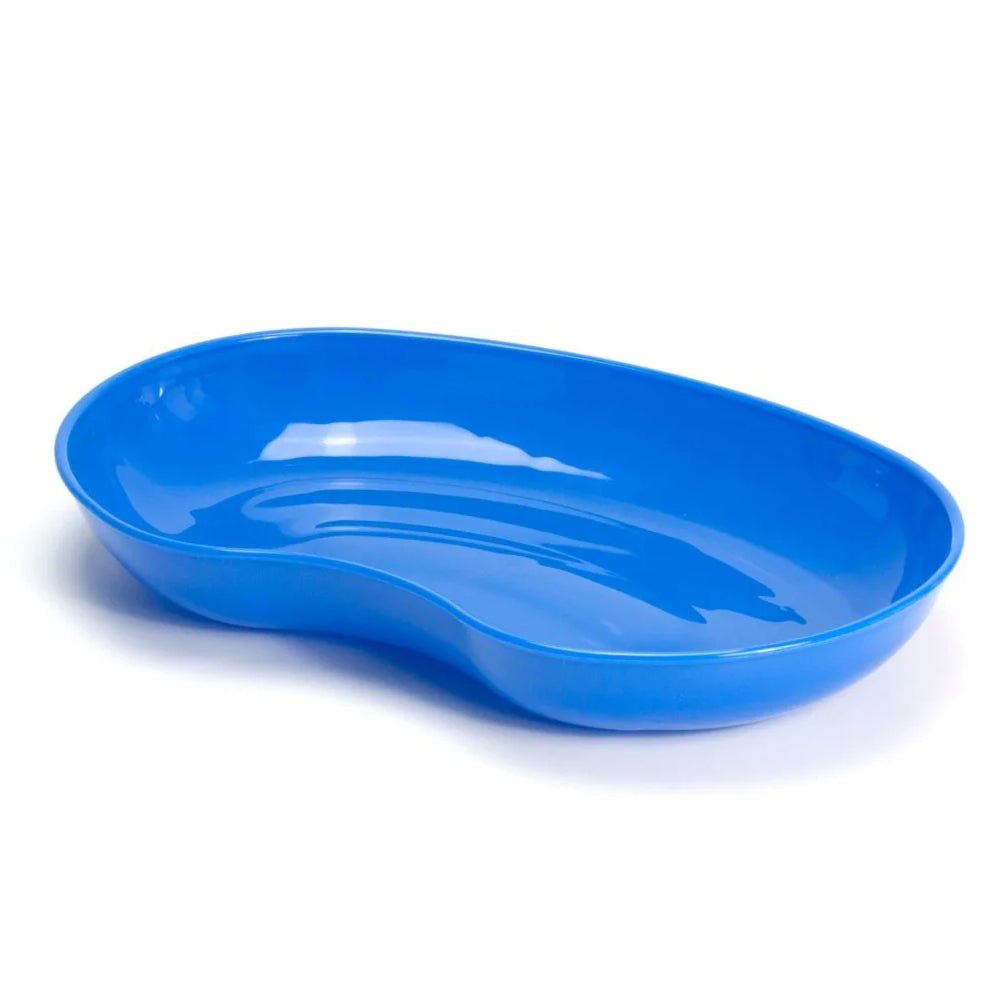 Medi - Inn Blue Plastic Kidney Dish - Discount Medical