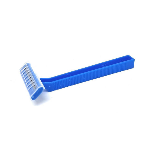 Medi - Inn Disposable Single Blade Body Razor Blue - 100 Pack - Discount Medical