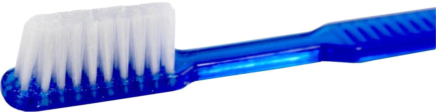 Medi - Inn Disposable Toothbrushes with Paste Blue in polybag - 100 Pack - Discount Medical