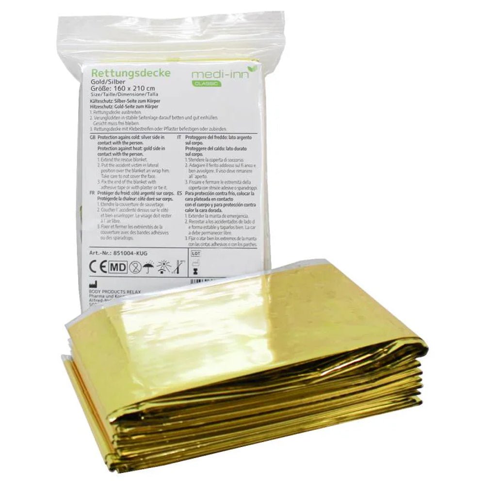 Medi - Inn Emergency Blankets Gold - Discount Medical
