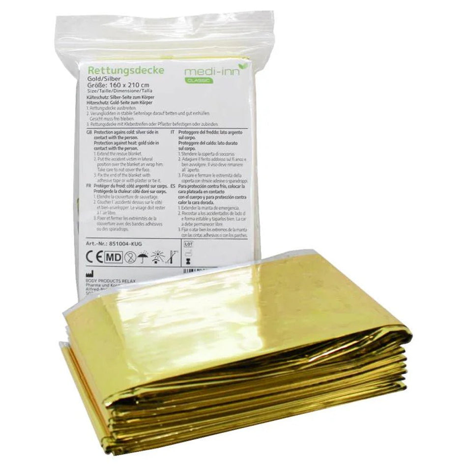 Medi - Inn Emergency Blankets Gold - Discount Medical