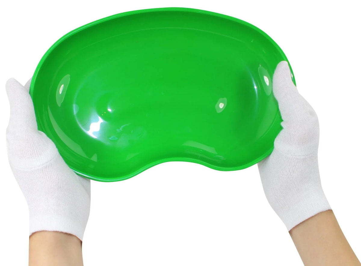 Medi - Inn Green Plastic Kidney Dish - Discount Medical