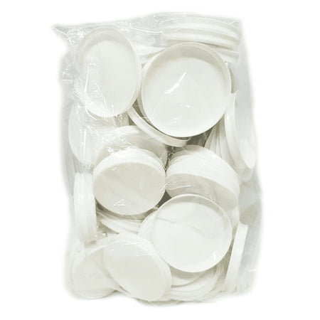 Medi - Inn Premium PP Medicine Cup Lids White - 80 Pack - Discount Medical