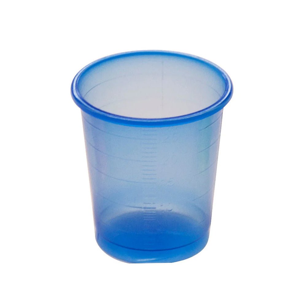 Medi - Inn Premium PP Medicine Cups 30ml Blue - 80 Pack - Discount Medical