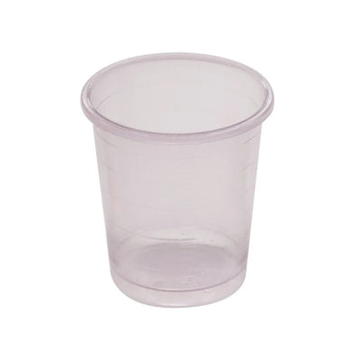 Medi-Inn Premium PP Medicine Cups 30ml Clear - 80 Pack