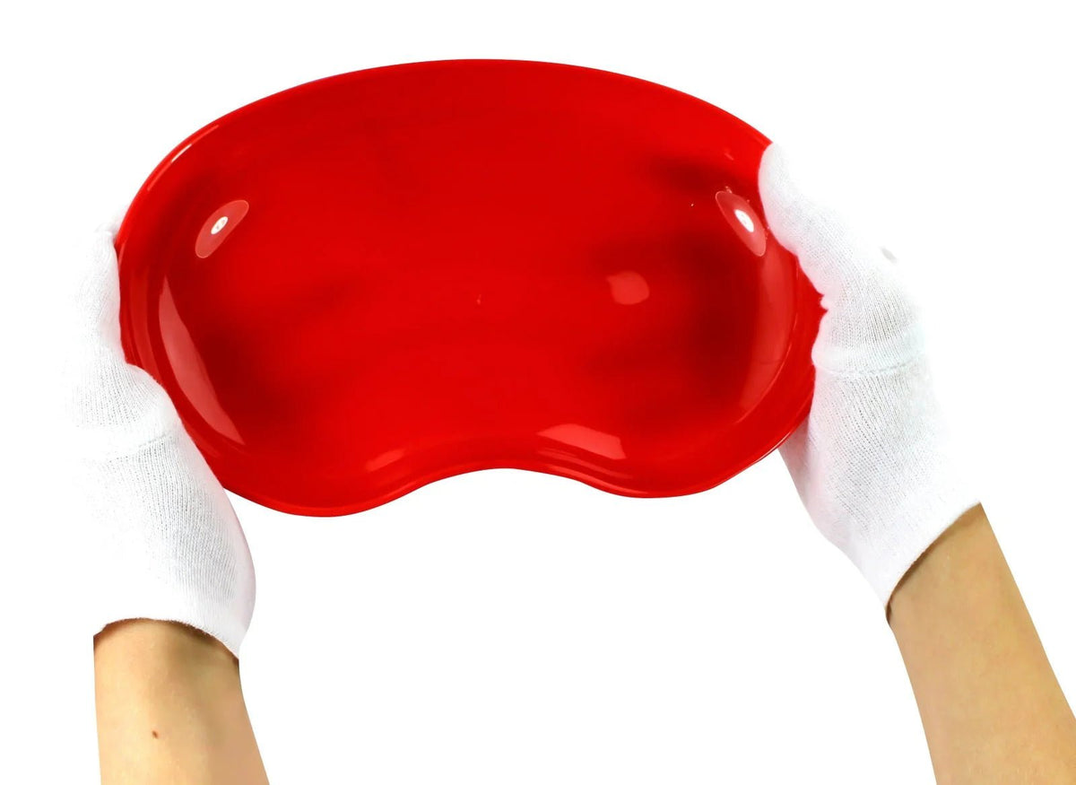 Medi - Inn Red Plastic Kidney Dish - Discount Medical