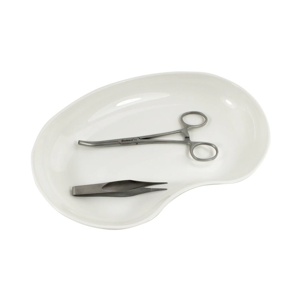 Medi - Inn White Plastic Kidney Dish - Discount Medical