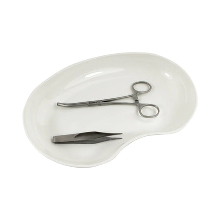 Medi - Inn White Plastic Kidney Dish - Discount Medical