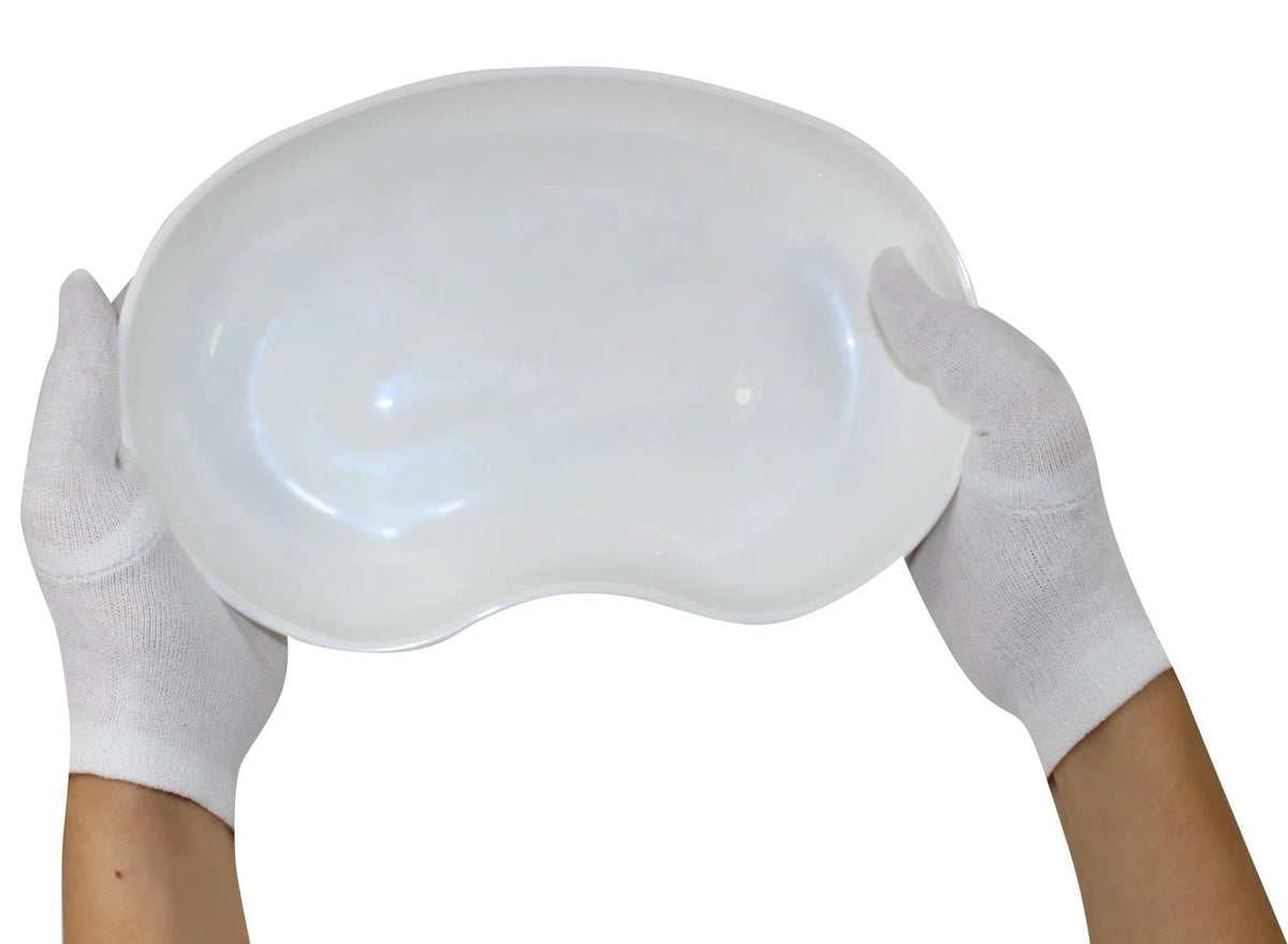 Medi - Inn White Plastic Kidney Dish - Discount Medical