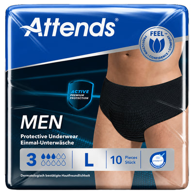 Attends Men Protective 3L (900ml) 10 Pack
