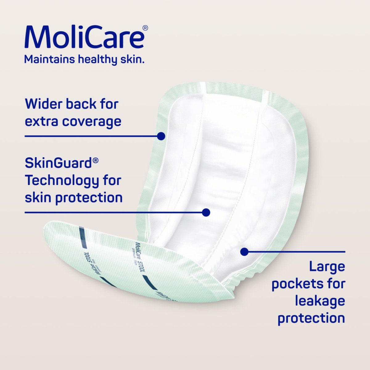 MoliCare Premium Form Stool - 32 Pack - Discount Medical