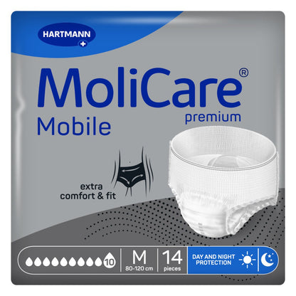 MoliCare Premium Mobile 10 Drop Medium (2899ml) 14 Pack - Discount Medical