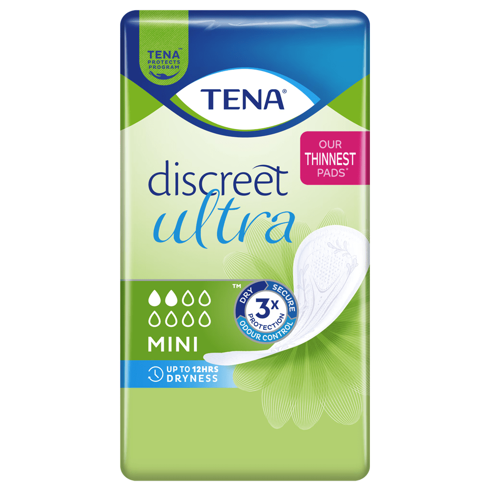 TENA Lady Discreet Ultra Pad Mini - 20 Pack - Discount Medical