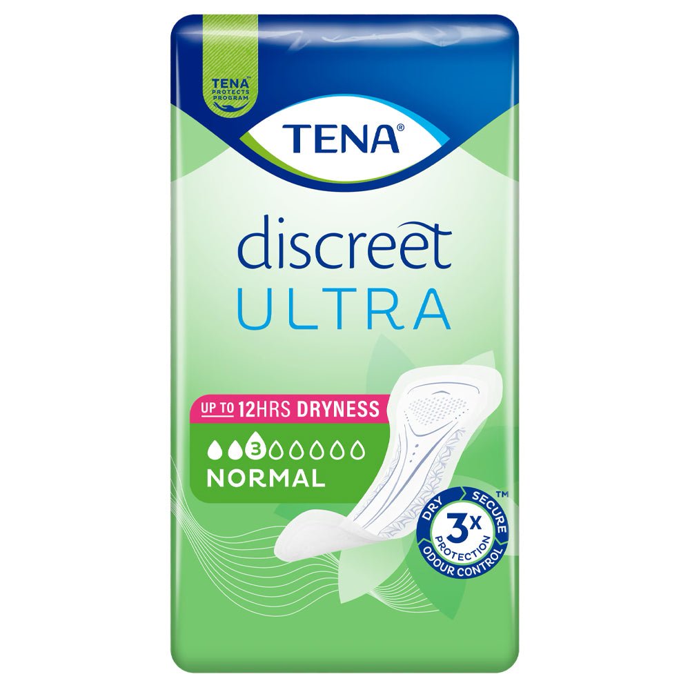 TENA Lady Discreet Ultra Pad Normal - 16 Pack - Discount Medical