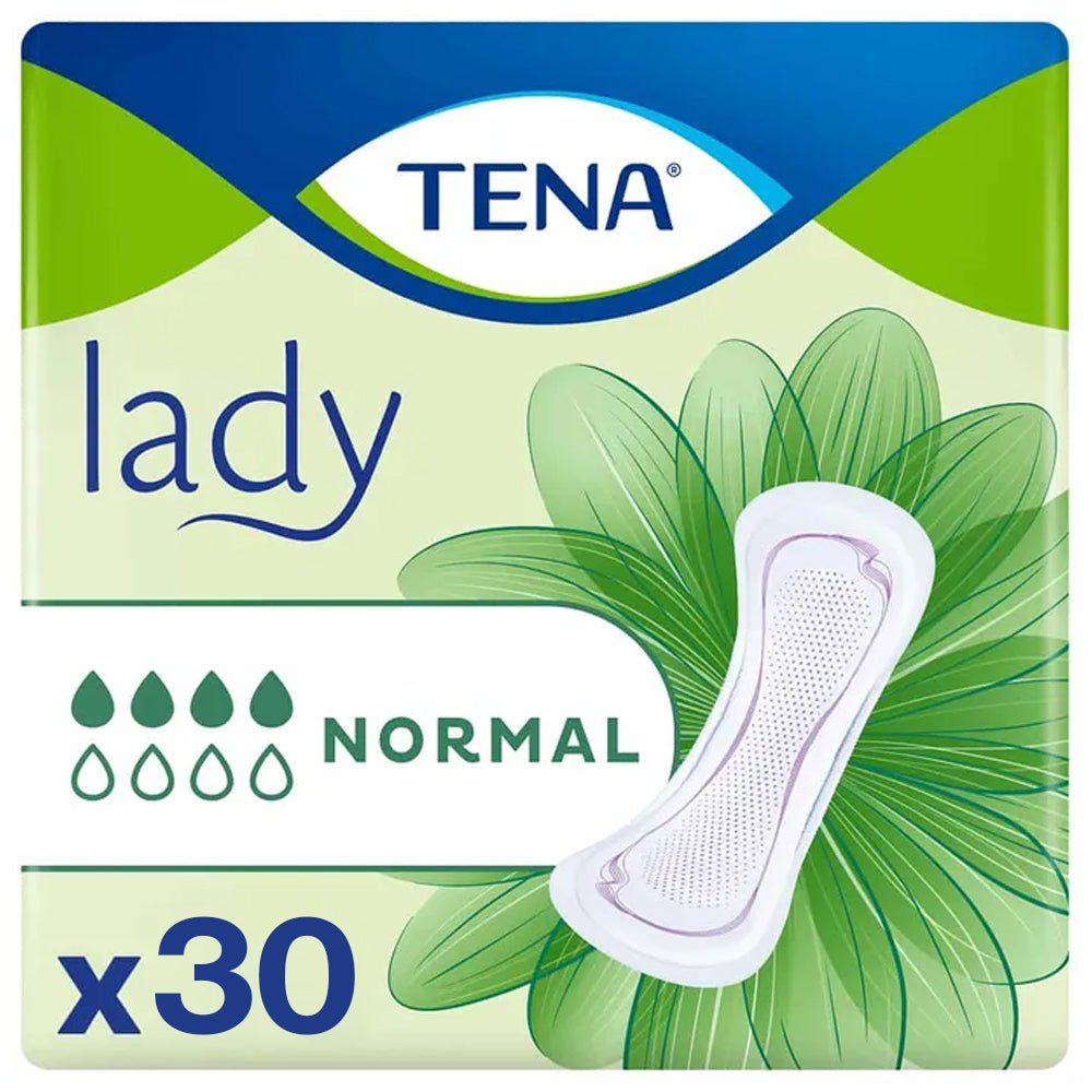 TENA Lady Normal Incontinence Pads - 30 Pack - Discount Medical