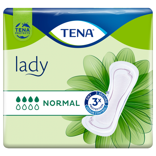 TENA Lady Normal Incontinence Pads - 30 Pack