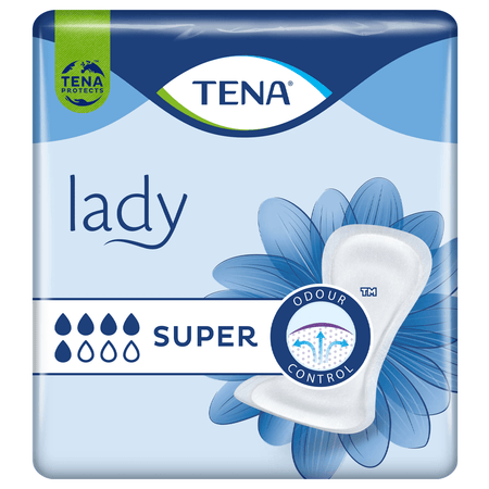 TENA Lady Super Incontinence Pads - 30 Pack - Discount Medical