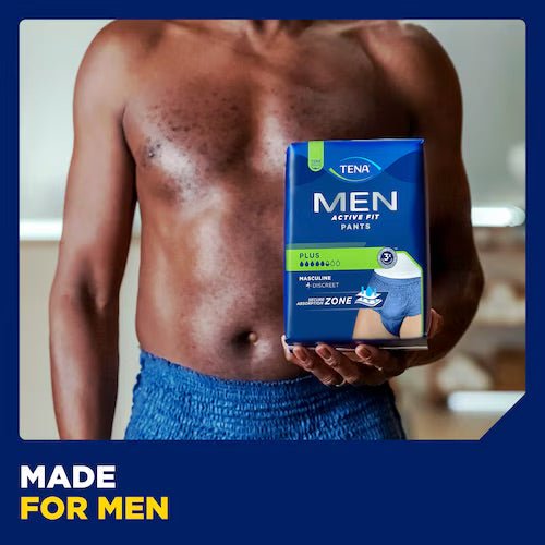 TENA Men Active Fit Pants Plus S/M - 9 Pack - Discount Medical