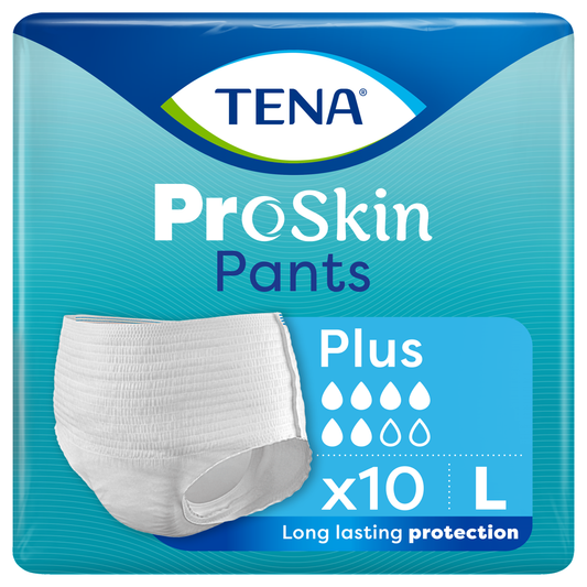 TENA ProSkin Pants Plus Large - 10 Pack