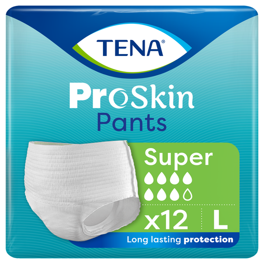 TENA ProSkin Pants Super Large - 12 Pack