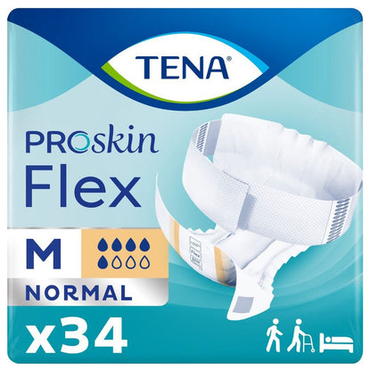 TENA ProSkin Flex Normal Medium (1300ml) 34 Pack - Discount Medical