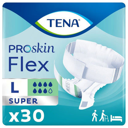 TENA ProSkin Flex Super Large (2500ml) 30 Pack - Discount Medical