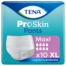 TENA ProSkin Pants Maxi Extra Large (XL) 10 Pack - Discount Medical