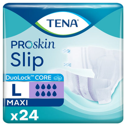 TENA ProSkin Slip Maxi Large - 24 Pack - Discount Medical