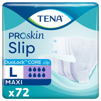 TENA ProSkin Slip Maxi Large (3700ml) 3 Packs of 24 - Discount Medical