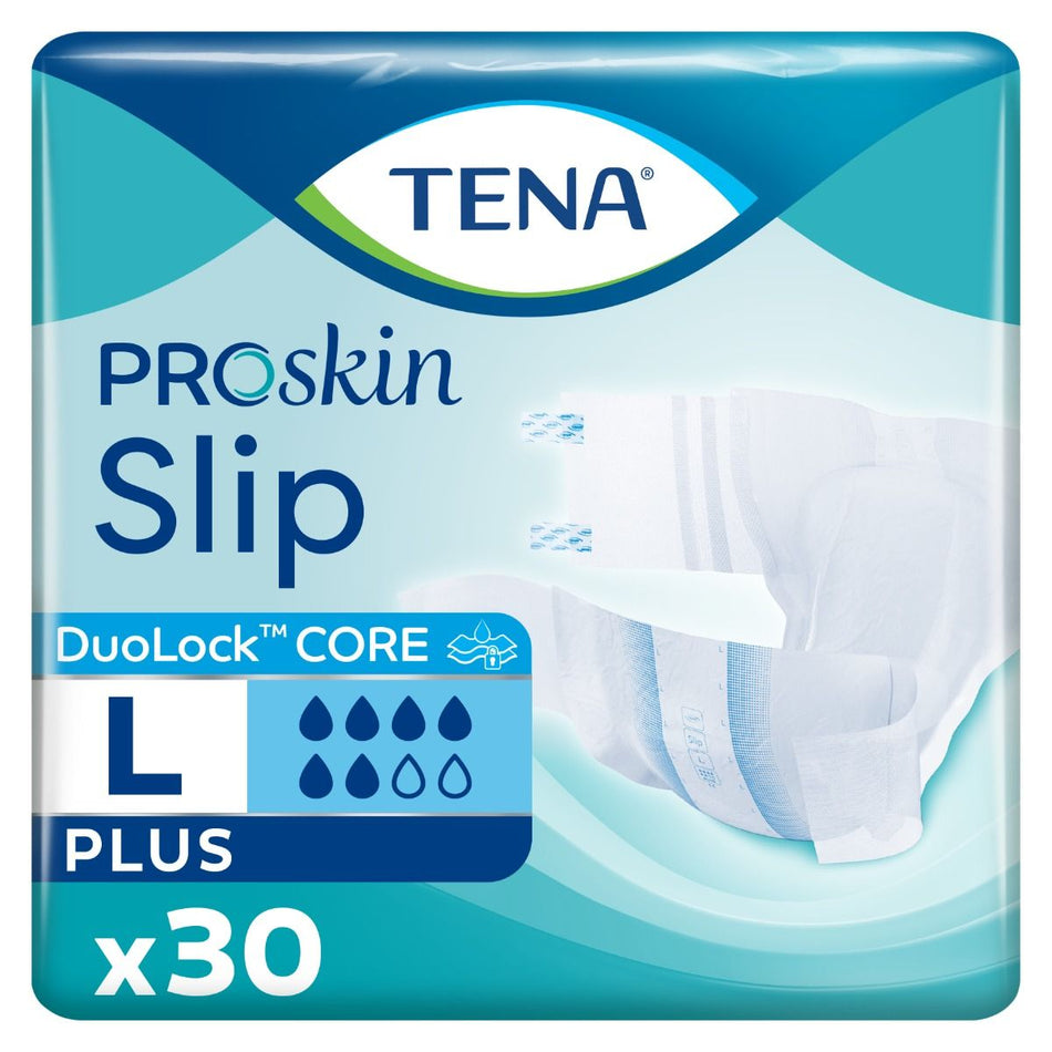 TENA ProSkin Slip Plus Large - 30 Pack - Discount Medical