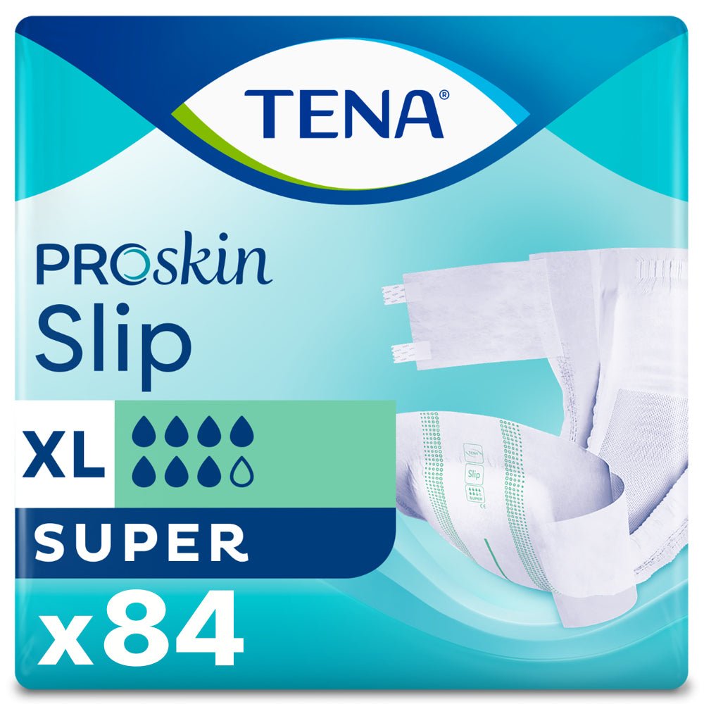 TENA ProSkin Slip Super (3088ml) 3 Packs of 28 - Discount Medical