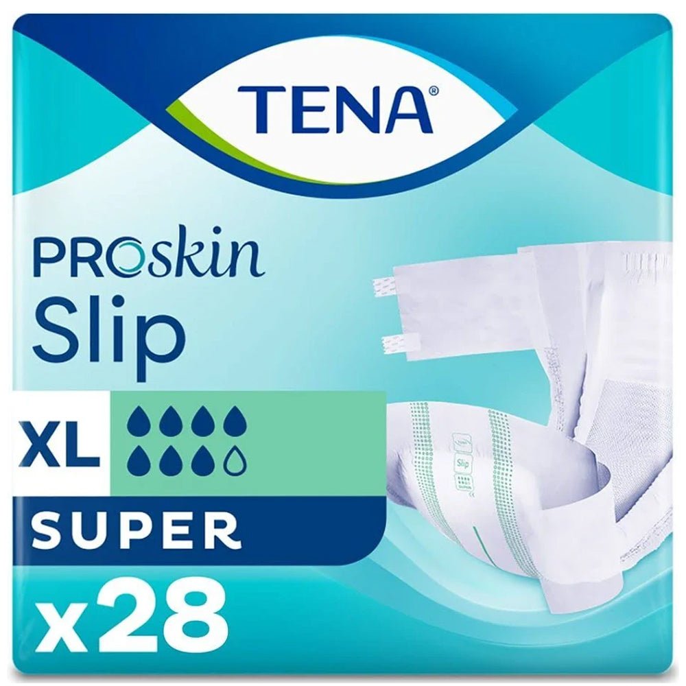 TENA ProSkin Slip Super Extra Large (XL) - 28 Pack - Discount Medical
