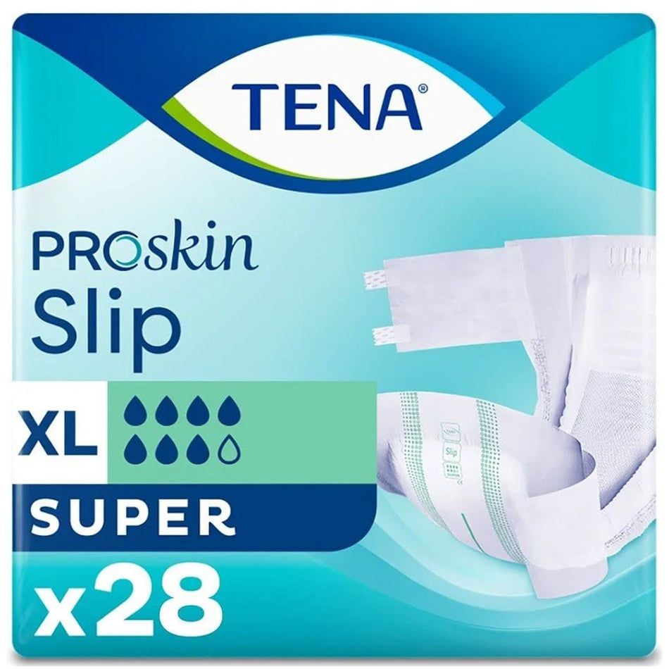 TENA ProSkin Slip Super Extra Large (XL) - 28 Pack - Discount Medical