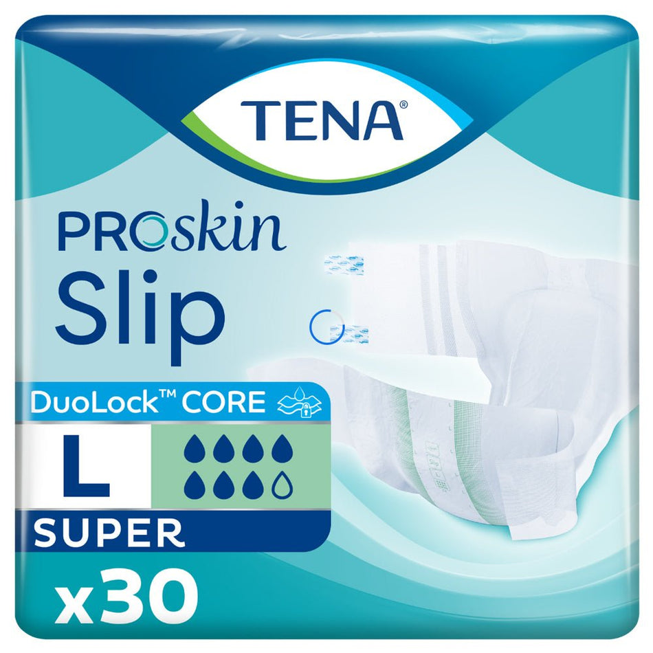 TENA ProSkin Slip Super Large - 30 Pack - Discount Medical