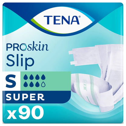 TENA ProSkin Slip Super Small (1800ml) 3 Packs of 30 - Discount Medical