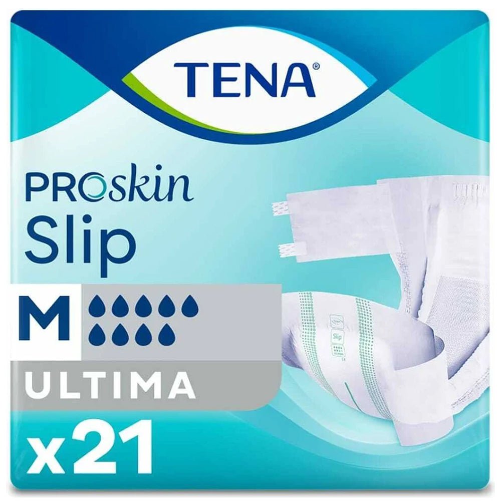TENA ProSkin Slip Ultima Medium - 21 Pack - Discount Medical