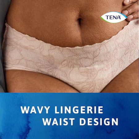 TENA Silhouette Plus Medium Low Waist White - 12 Pack - Discount Medical